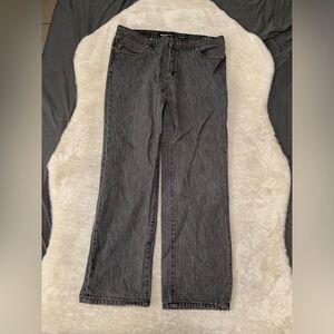 Ecko Unltd Mens Y2K Gray Straight Fit Gray Denim‎ Jeans Size 40x32 Pants